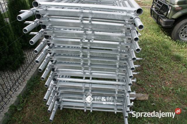 Zestaw 153m2 Rusztowanie 15x102m Ramy stalowe 2m Rusztowania