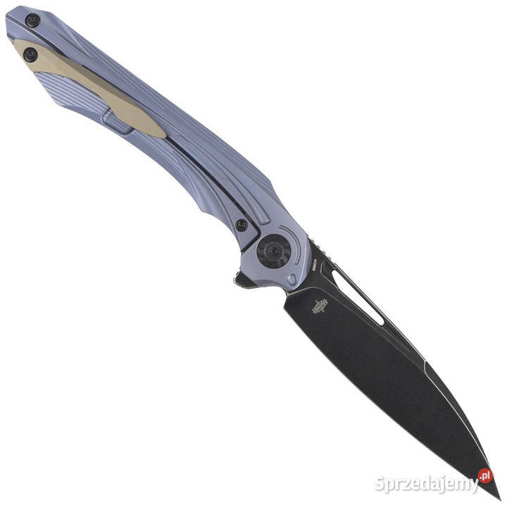 Nóż składany Bestech Wibra Blue Titanium Black Warszawa