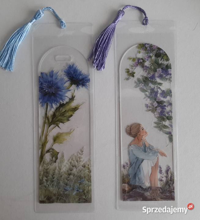 Zakładka do Książki Zakładki 2 sztuki Hand Made pomorskie Rotmanka