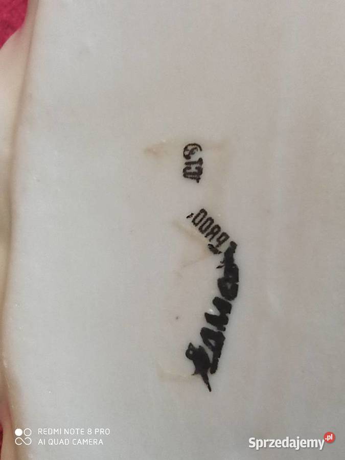 Muszla porcelanowa SygNaczyńko wazonik Biała pomorskie