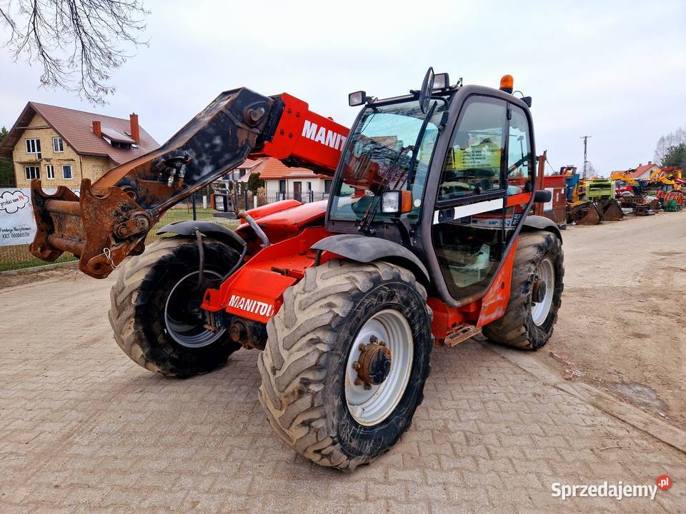 Manitou MLT 630 Turbo 2006r Perkins 634120 Jcb Dobrzyniewo Duże sprzedam