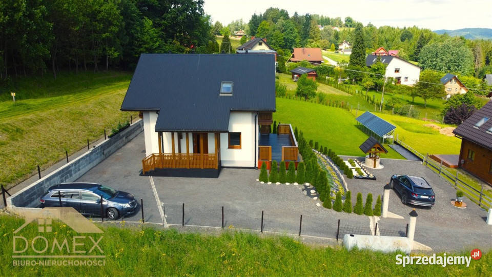 Dom wolnostojący 120m2 Koniaków utwardzona