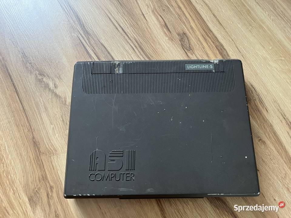Zabytkowy laptop ASI Computer EL386S25 Intel 486 Brzana