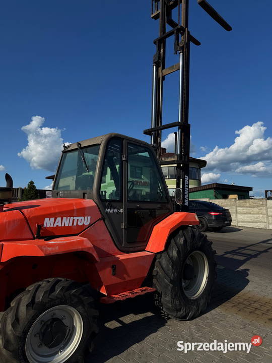 wózek widłowy terenowy MANITOU M264 Triplex 550m Działoszyn