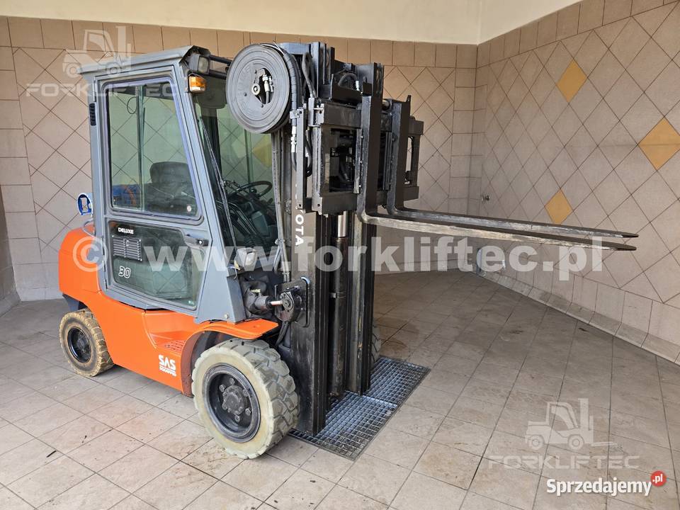 Wózek widłowy TOYOTA 7FGF30 Triplex Kabina Lędziny sprzedam
