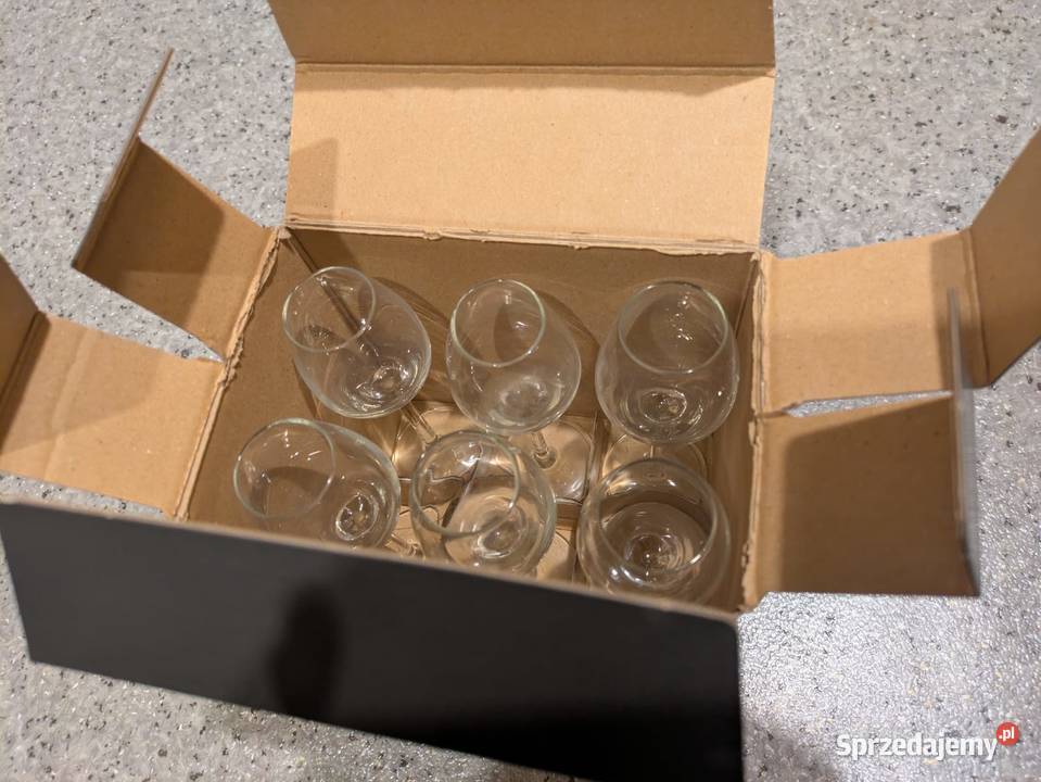 Kieliszki do wódki 6 sztuk DUKA Aura 60ml śląskie