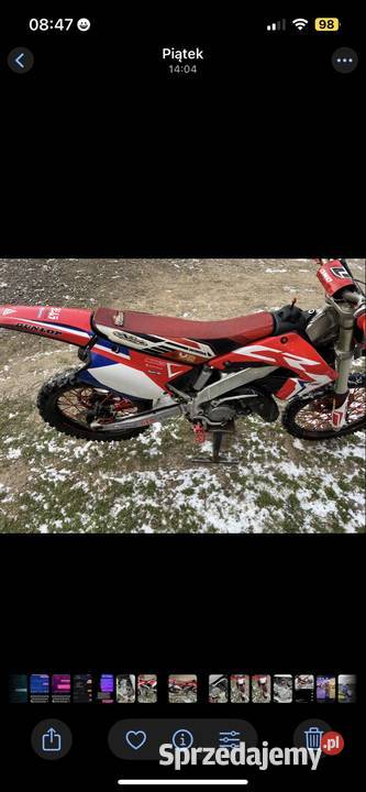 Honda cr 125 podkarpackie Pilzno