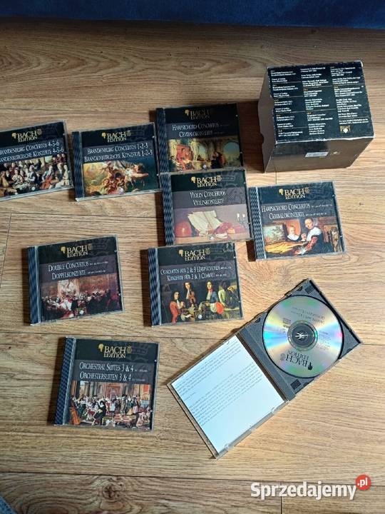 Bach CD edition płyta płyty CD Muzyka klasyczna Wrocław sprzedam
