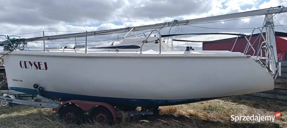 Sprzedam jacht żaglowy Twister 780 z przyczepą Morąg
