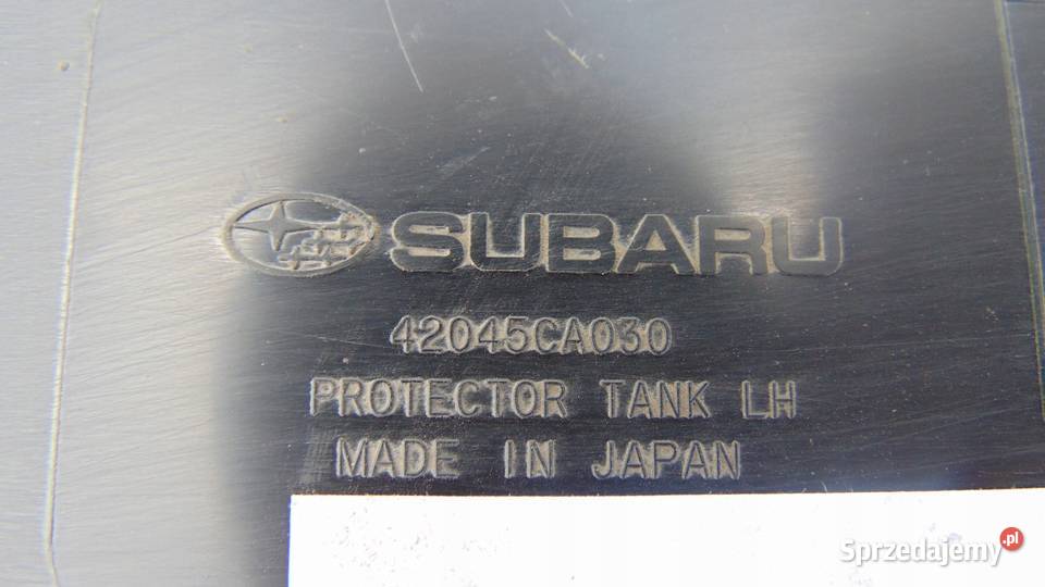 OSŁONA ZBIORNIKA PALIWA PRAWA LEWA TOYOTA GT86 sprzedam