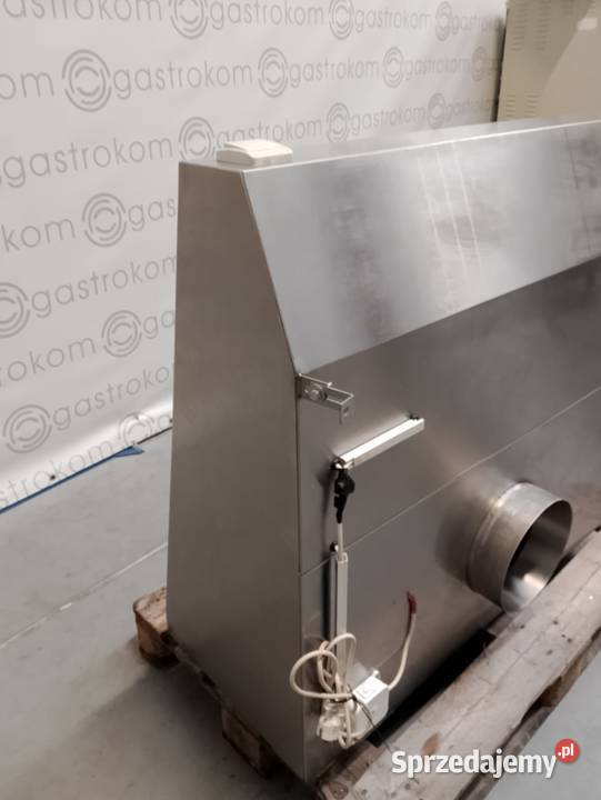 Okap przyścienny trapezowy 110x100 z łapaczami Wrocław sprzedam