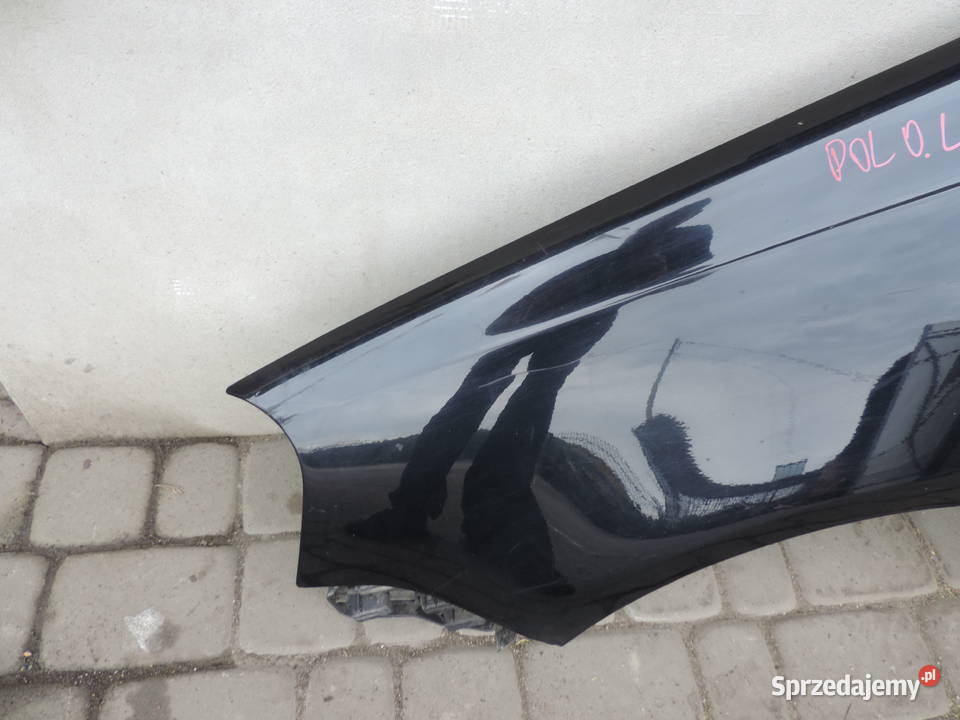 BŁOTNIK LEWY PRZEDNI VOLKSWAGEN POLO 9N FL KOLOR osobowe Błotniki Nowy Sącz sprzedam