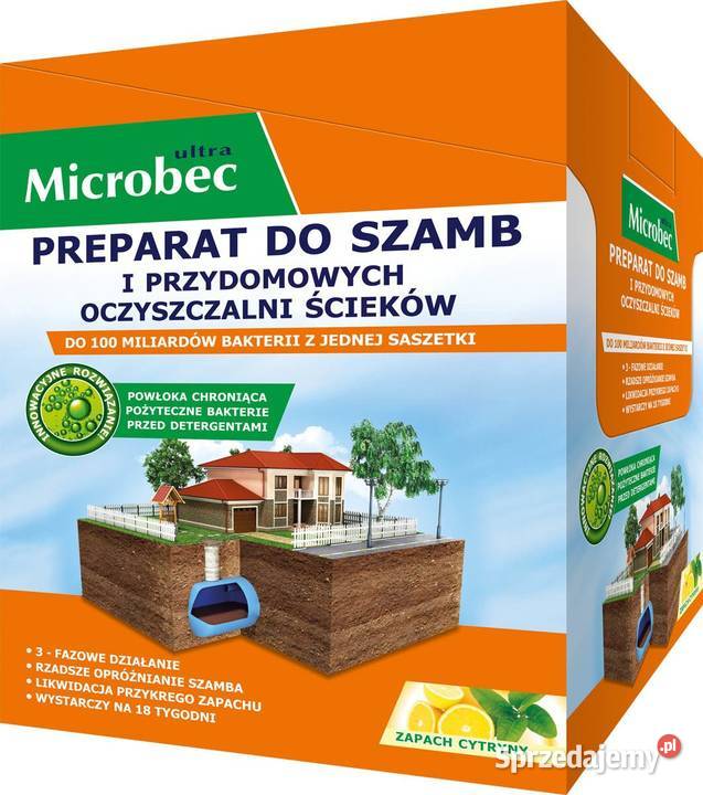 MICROBEC ULTRA Preparat do szamb i oczyszczalni Szpetal Górny