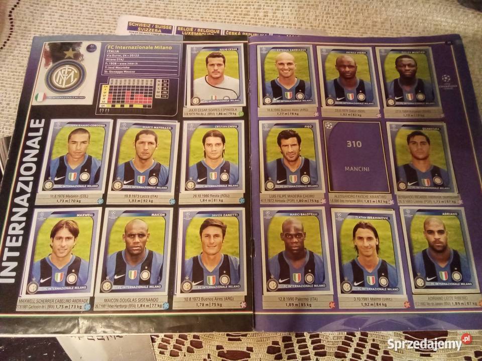 Official sticker album champions League 20082009 sport Warszawa