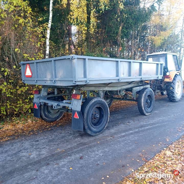Przyczepa 45t D47 Maszyny rolnicze Piaski
