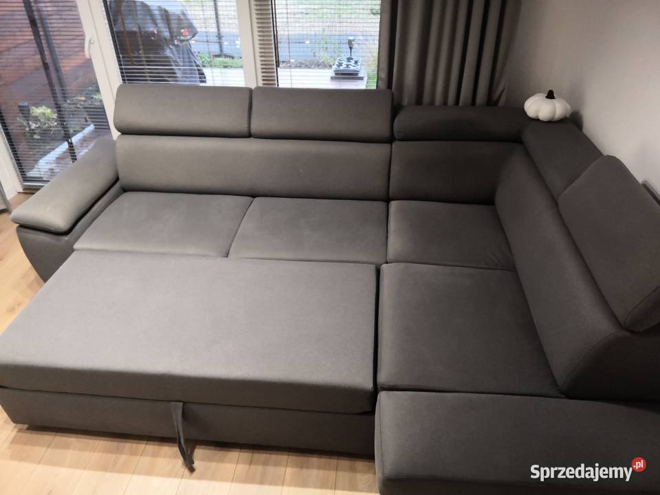 Narożnik z funkcją spania 270x190 Czechowice-Dziedzice