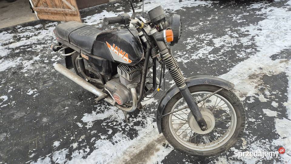 Jawa 350 zarejestrowana Trzydnik Duży
