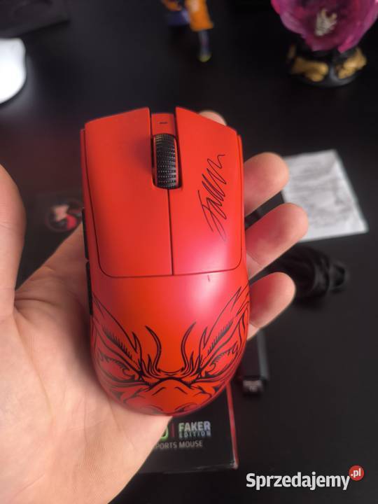Razer deathadder v3 pro faker edition Ergonomiczny kształt Słupsk
