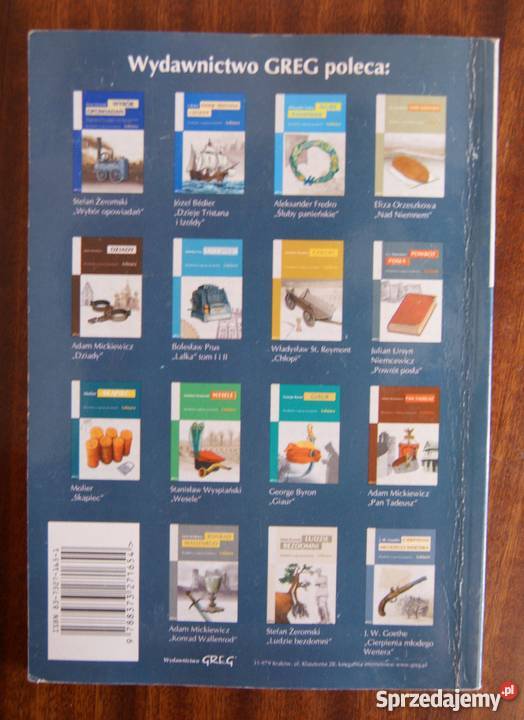 Honoriusz Balzac Ojciec Goriot lektura z sprzedam