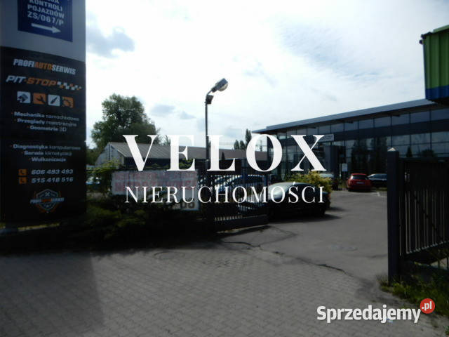 Obiekt komercyjny z salonem i warsztatem w Szczecin