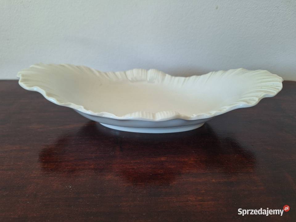 KPM Berlin zabytkowa biała patera porcelana w Gdańsk