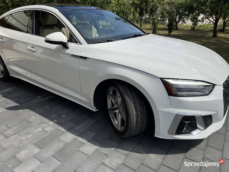 Audi a5 45TFSI 2021 sline 2000cm3 mazowieckie Siedlce