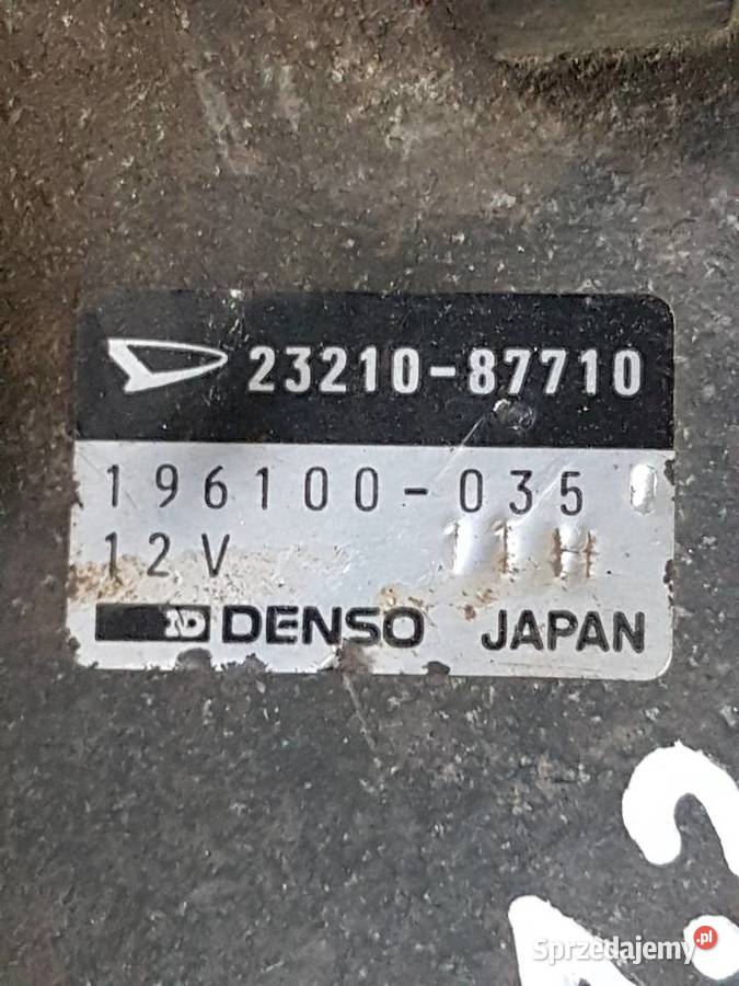 DAIHATSU CHARADE IV G200 G202 13 16V POMPA Rok produkcji 1995 Turkowice