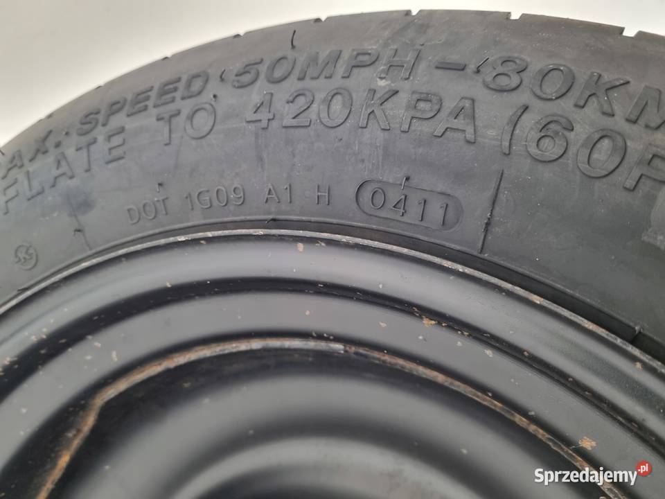 KOŁO DOJAZDOWE Ford Focus Mk3 C II dojazdówka Samochodowe Chełm sprzedam