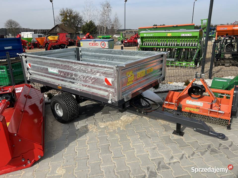 Przyczepka przyczepa DO MINI CIĄGNIKA 152T z Lublin