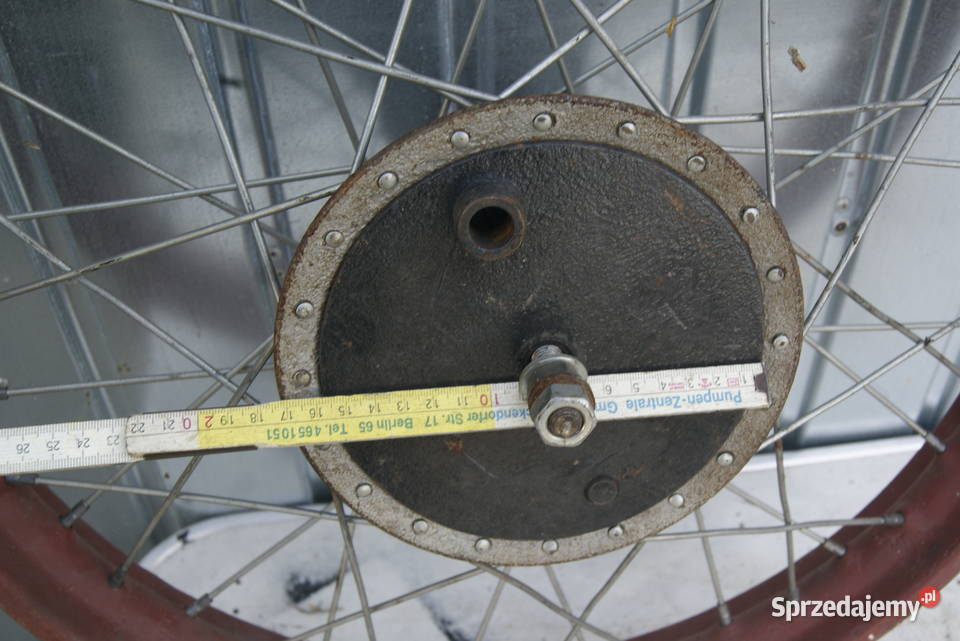 KOŁO 19 VILLIERS TRIUMPH DKW VICTORIA KR ZUNDAPP Części Rybnik