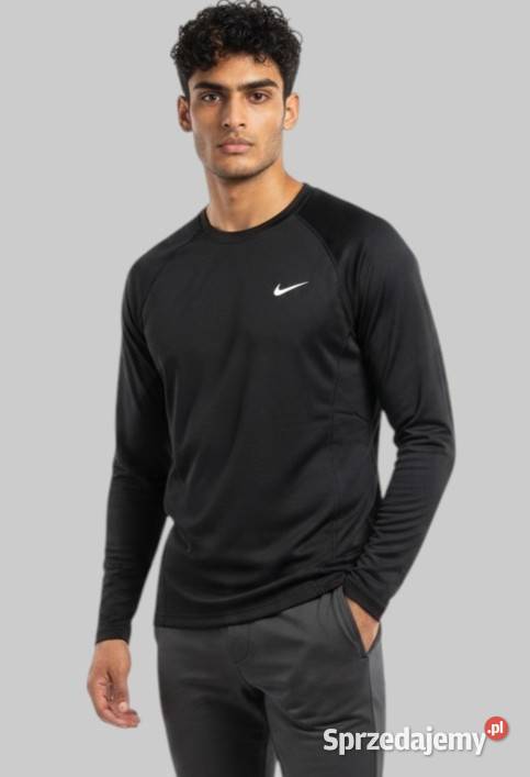 Męska koszulka z długim rękawem do biegania Nike Moda i Styl