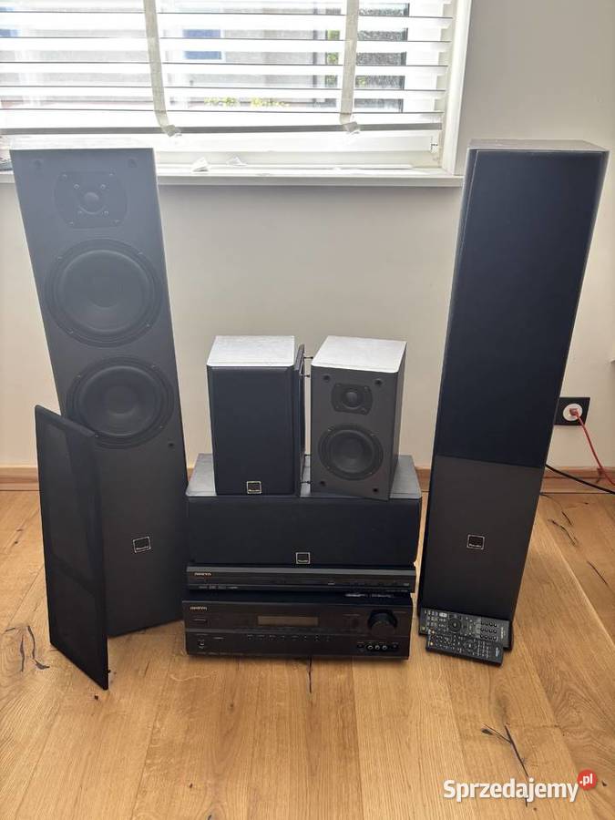 Zestaw kina domowego Onkyo kolumny Maudio 50 Mosty