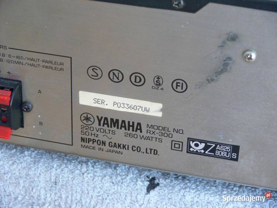 Amplituner Yamaha RX300 sprawny 260 wat WYSYŁKA Audio