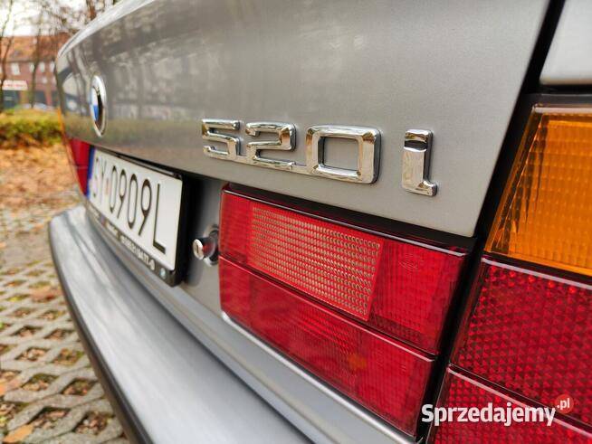 KLASYCZNE ZADBANE BMW e34 520i Lachs Silver