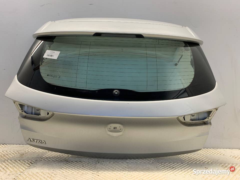 KLAPA TYŁ OPEL ASTRA K Hatchback Argon Silver osobowe podkarpackie