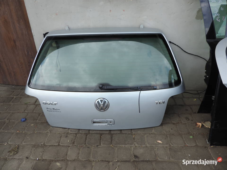 VW GOLF 4 HB KLAPA BAGAŻNIKA TYLNA LA7W Nowy Sącz