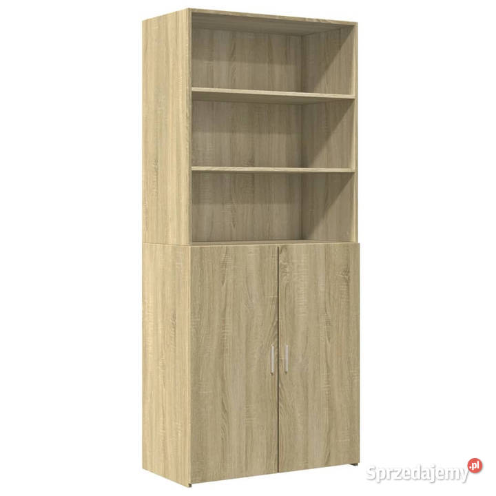 Wysoka szafka dąb sonoma 80x425x185 WM3281380
