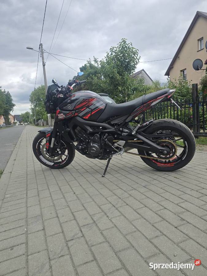 Yamaha MT09 2018 QS Nowe Opony S23 Napęd opolskie Nysa