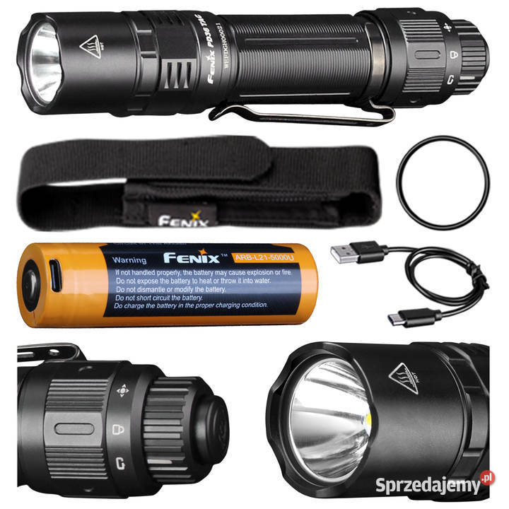 Latarka taktyczna LED Fenix PD36 Tac mazowieckie Warszawa
