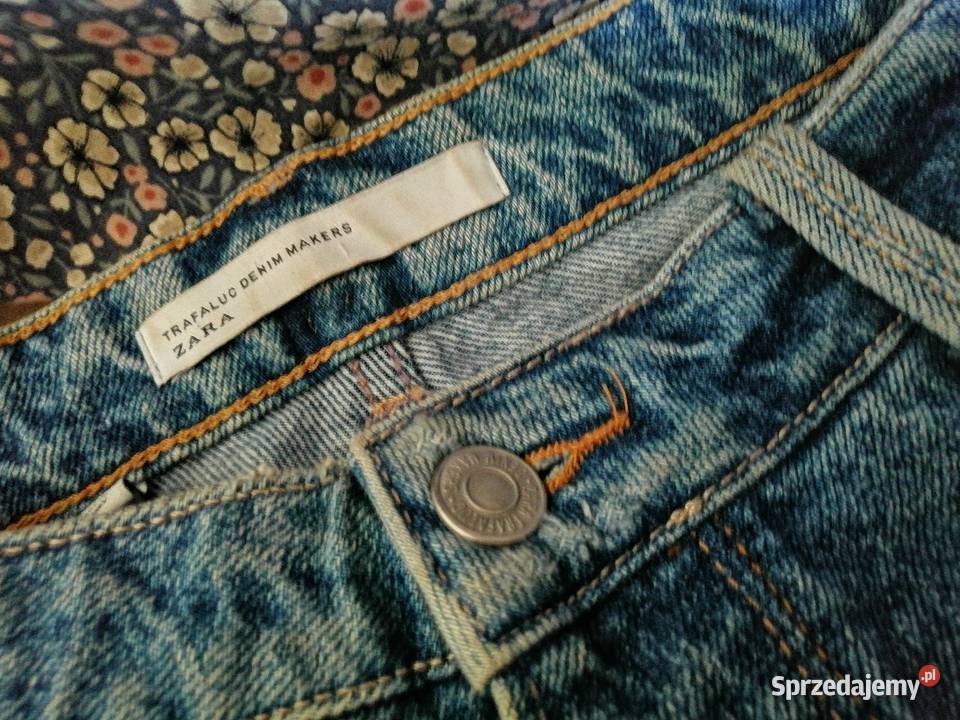 NOWE spodnie ZARA dżinsy Ripped jeans boyfriendy wielkopolskie Leszno sprzedam