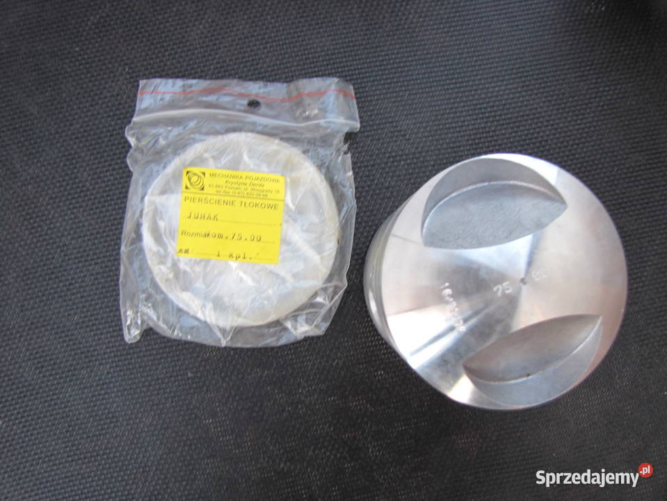 Nowy tłok Almot 7500 pierścienie Rzepin Drugi