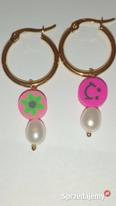 Kolczyki w kolorze złota małopolskie Nowy Sącz