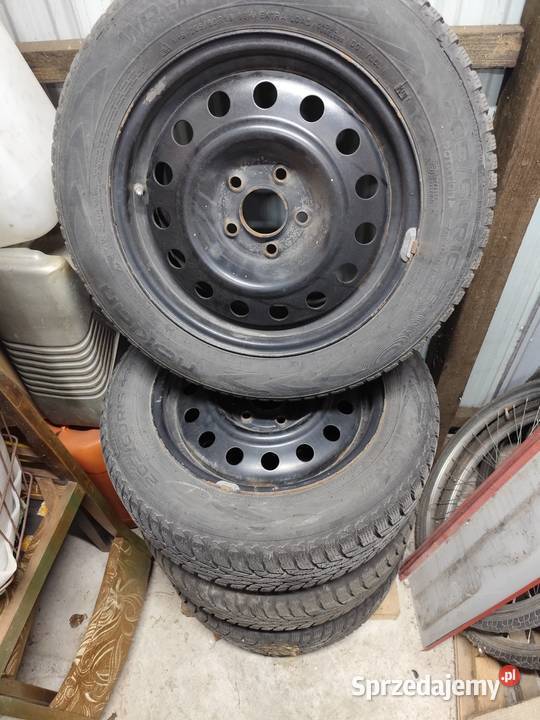 Opony Zimowe Nokian WR d4 205 60 R16 z felgami Samochodowe mazowieckie Rogów