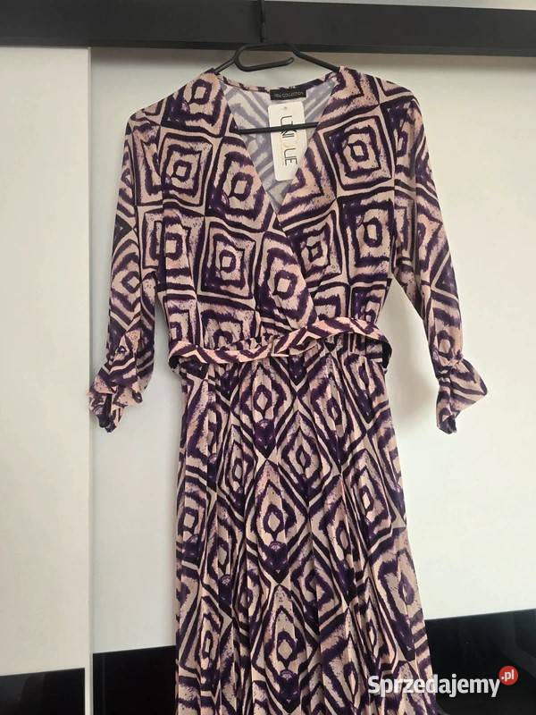 Sukienka Letnia Maxi Boho over size czarny Krapkowice