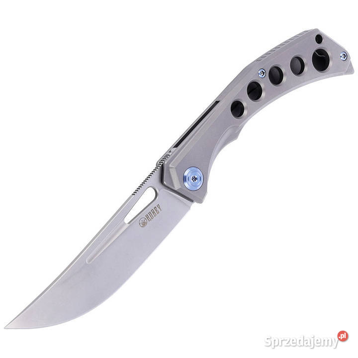 Nóż składany Kubey Ishtar Gray Titanium Satin mazowieckie Warszawa