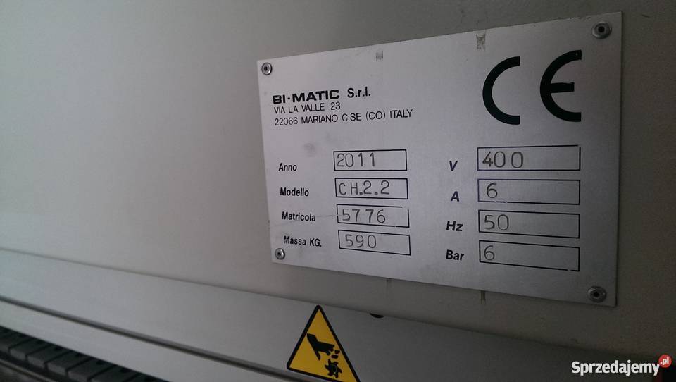 Okleiniarka BiMatic challenge 22 Rzeszów