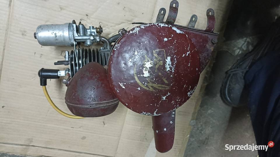 GNOM silnik rowerowy WSK Wrocław typ R01B Silniki kujawsko-pomorskie Chełmno sprzedam