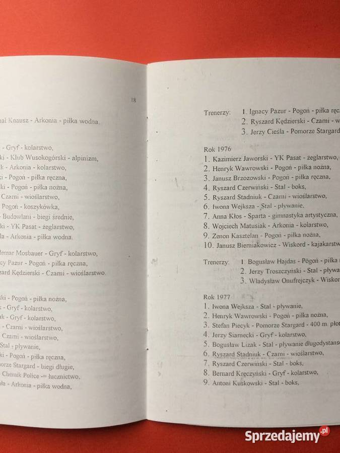 151 Czołowi Sportowcy Pomorza Szczecińskiego Szczecin