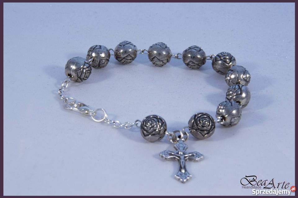 Różaniec dziesiątka różyczki 2 kolory Pozostałe Łysa Góra