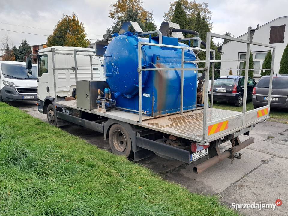 Samochód auto pojazd asenizacyjny Man TGL 8210 4580cm3